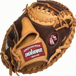  Baseball Catchers Mitt 33 inch Right Handed Throw  The Nokona Alpha series has been expanded t